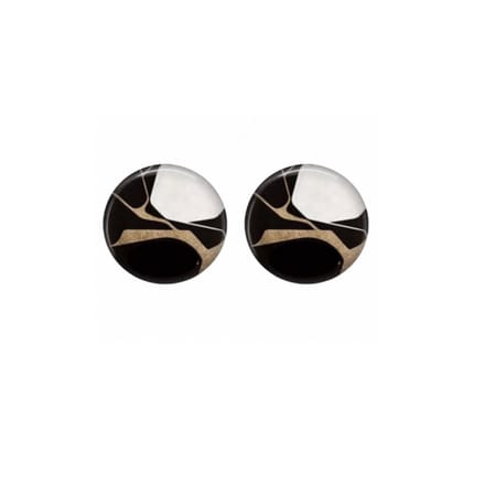 Zilveren oorknopjes Sharon 14 mm