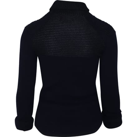 Isabel Marant stretchtrui van wol in marineblauw.