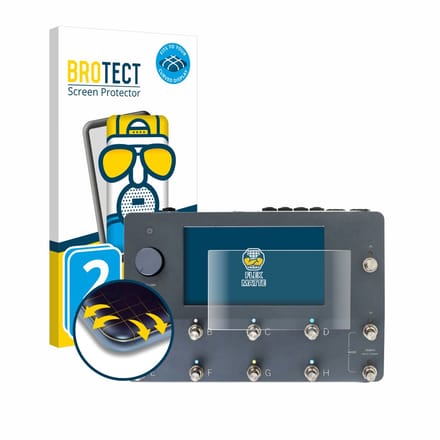 BROTECT - Screenprotector voor Neural DSP Quad Cortex - Folie Beschermfolie matte volledig dekking 2 Stuks