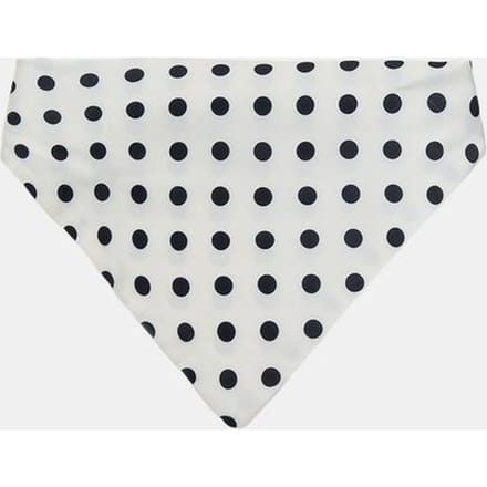 Stradivarius Triangulaire haarband met stippenprint  Wit OS