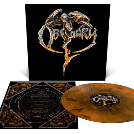Obituary - Obituary (Black and Halloween Orange Galaxy Merge Vinyl)