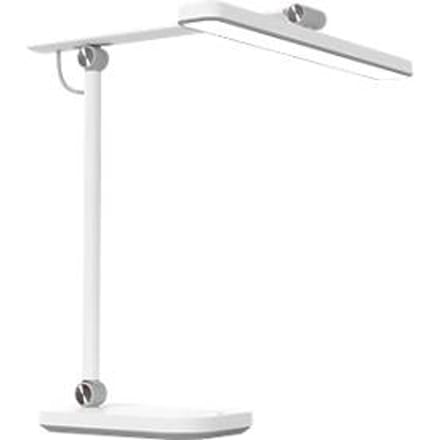 Unilux PURELINE LED-bureaulamp, dimbaar, 3000K/4000K/5700K, lichtsterktesensor, scharnierarm, wit