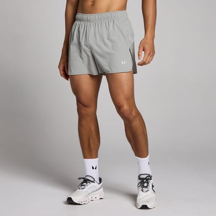 MP trainingsshort met binnenbeenlengte van 8 cm voor heren - Stormgrijs - M