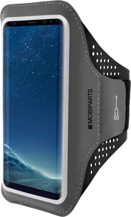 Hardloop Sportarmband geschikt voor Samsung Galaxy S8 - Zwart - Mobiparts