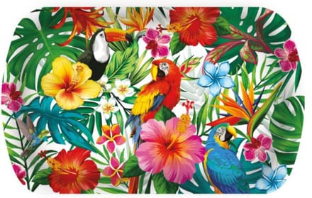 Fiestas Guirca - Dienblad tropical Hawaiï - 39 x 24 cm