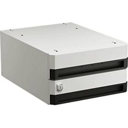 Treston ladeblok 35/20, ESD, met 2 laden, elk 100 mm hoog