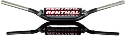 RENTHAL Twinwall Carmichael High Scrambler-stuur Met Beschermer - Titanium / Black - 28.6 mm