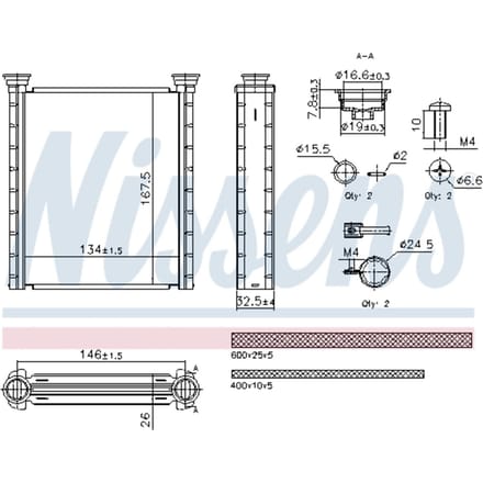 Waterverwarmer NISSENS 707280