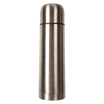Mountain Warehouse Logo roestvrijstalen veldfles van 500 ml (Zilver)