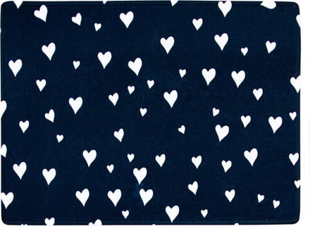 Placemat Hartjes All Over (40 x 30 x 1 cm)