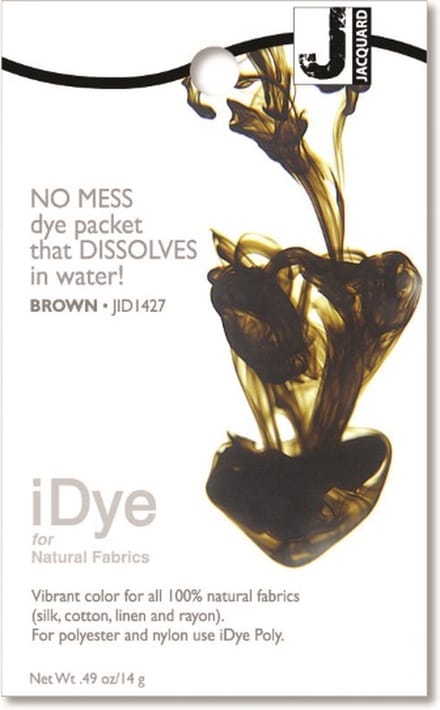 Jacquard iDye Natural textielverf Bruin 14 g