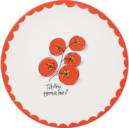 Blond Amsterdam, Everyday: bord 22 cm Tomatoes