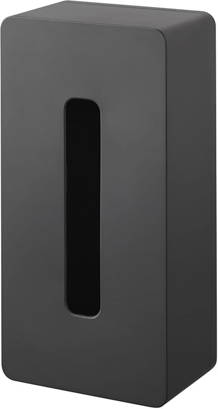 Yamazaki Zelfklevende Tissuebox - Tower - Zwart