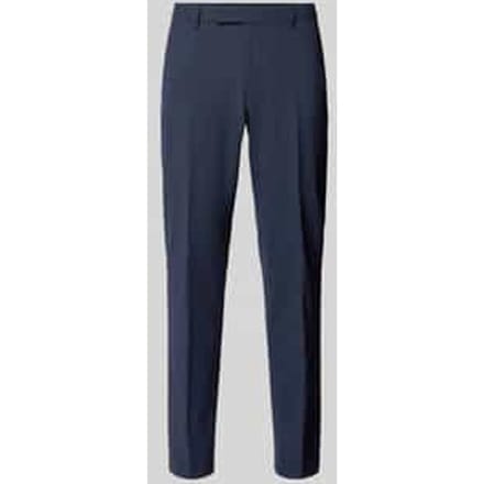 Slim fit pantalon met persplooien, model 'Ryan'
