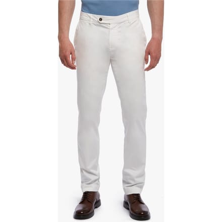 Brooks Brothers Stretch Cotton Chinos Off White Größe: W36 | Chinos Outlet | Herren | Weiß