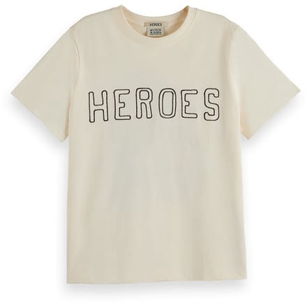 Scotch & Soda The 40Th Anniversary Washed Artwork Regular Fit T-Shirt