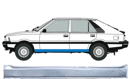 Volledige dorpel voor FSO Polonez 1978-2002 / Links
