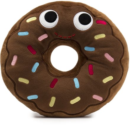 Kidrobot Yummy World Ben Chocolate Donut Knuffel - Zacht pluche - 20 cm