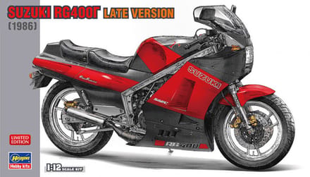 Hasegawa Modelbouwpakket Auto - 21728 Suzuki RG400I Motor Plastic - 1:12 - Modelbouw