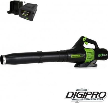 GREENWORKS 60V accu bladblazer + 4 Ah accu