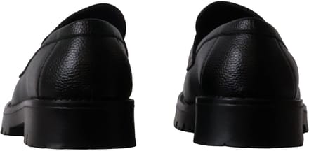 Lage leren mocassin