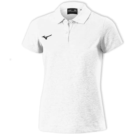 Mizuno Shizuoka Korte Mouw Poloshirt Wit M Vrouw