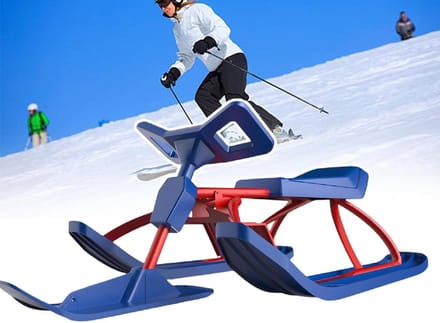 Sneeuwslee - Slee Rodel - Winterplezier - Stabiel frame - 100 kg capaciteit - A