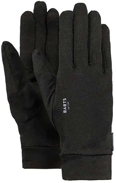 Barts Silk Liner Handschoenen Zwart L-XL