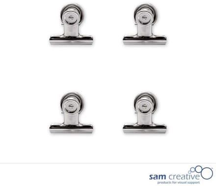 Sam Creative Whiteboard Magnetische Papierklem - set 4 stuks