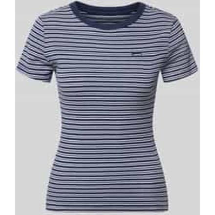 Slim Fit T-shirt van puur katoen