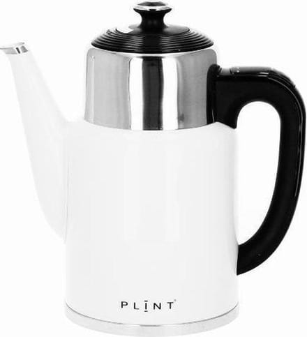 Plint Retro-Look Waterkoker kanvormig 1,7 l. - Wit    Retro  Vintage