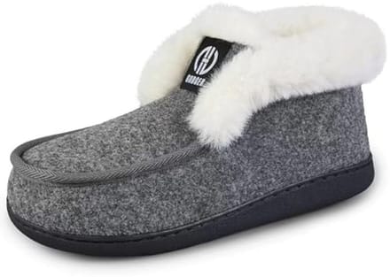 Warme pluche pantoffels voor heren - comfortabel en stijlvol