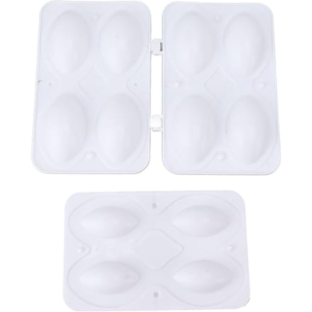 Lot de 2 moules à boulettes de viande manuels, pour pain de viande, presse à faire soi-même, outil de cuisson 4 L white