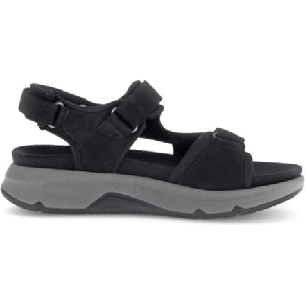 Gabor rollingsoft sensitive 66.889.47 - dames rollende wandelsandaal - Zwart - maat 38.5 (EU) 5.5 (UK)