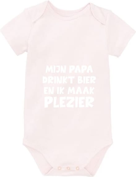 Baby Romper Grappig Papa Kraamcadeau Geboorte Meisje