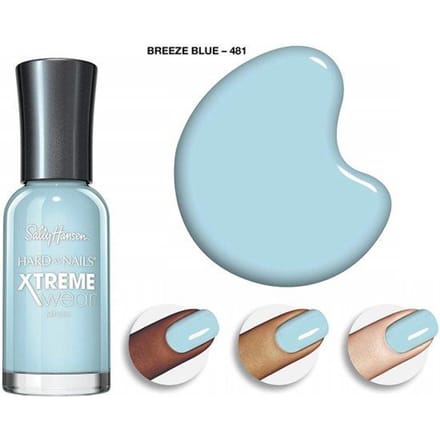 Sally Hansen Hard as Nails  - Breezy Blue 481 - Nagellak