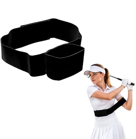 Swing Training Aid, TRS Slider Golf Hulpmiddel voor Training, Swing Sync Golf Trainer voor Binnen en Buitenshuis Oefenen, Golf Training Hulpmiddelen voor Beginners en Middelbare Golfers