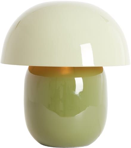 Tafellamp - groen - Mimosa - metaal - Ø 30cm - E27 - 8058169 - Light & Living