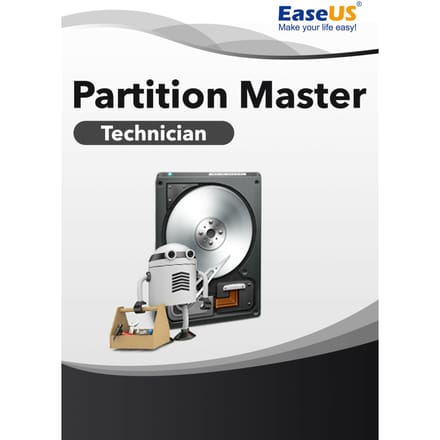 EaseUS Partition Master Technician 20 inclusief