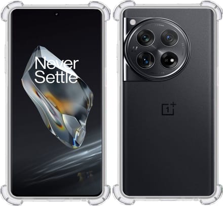 Hoesje geschikt voor OnePlus 12 – Extreme Shock Case – Cover Transparant