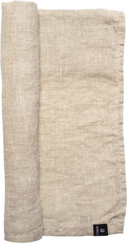 Himla Sunshine tafelloper linnen – Oatmeal