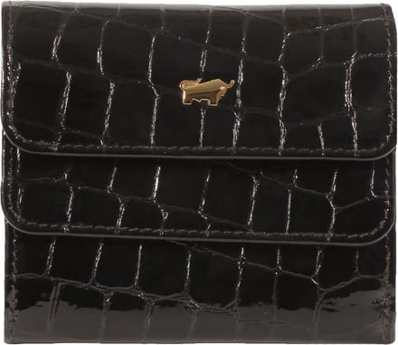 Braun Buffel Verona Portemonnee Dames - Ritsportemonnee - Leer - Zwart
