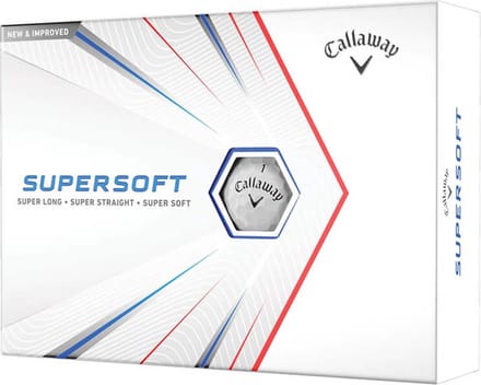 Callaway SuperSoft 2021 Golfballen - Wit - 12 Stuks