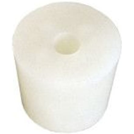 Siliconen stop - 41/49 mm - met 9 mm gat