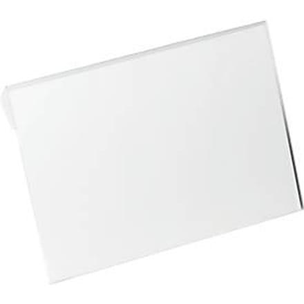Duurzame etiketzak, harde kaft, met vouw, DIN A5 liggend, B 210 x H 148 mm, transparant