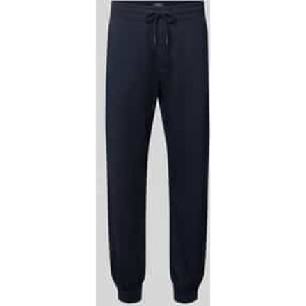 straight fit joggingbroek van katoenmix