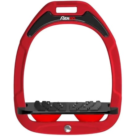 Ultra Grip Verstelbare Steigriemen Rood/Zwart/Rood Flex-On Green Composite