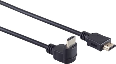 HDMI kabel - 90° haaks naar beneden - versie 1.4 (4K 30Hz) - 1,5 meter