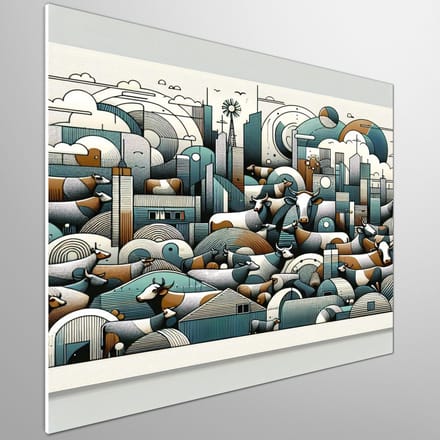 Kunstprint | Wanddecoratie | Forex | 60 × 60 cm