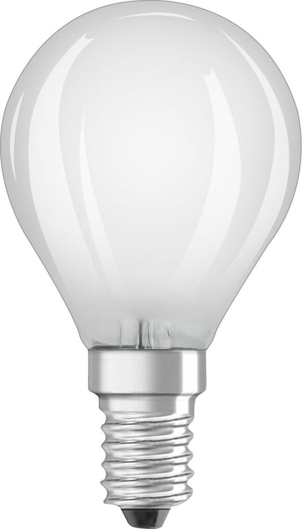 Ledvance Classic Superior LEDbulb E14 Peer Filament Mat 2.5W 470lm - 827 Zeer Warm Wit | Vervangt 40W